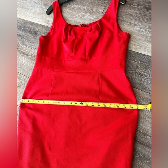 ❤️ Rafaella 97% cotton 3% spandex Lining red dress with excellent condition. - Picture 5 of 11